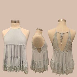 Anna Grace tiered tank top